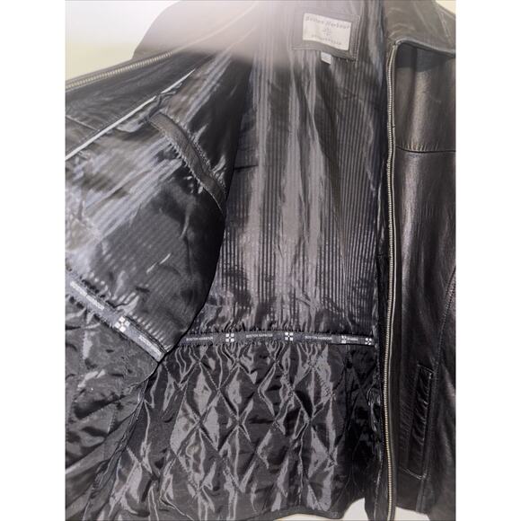 Boston Harbour Outdoorwear soft leather jacket, fully lined, Size Large - Picture 6 of 9